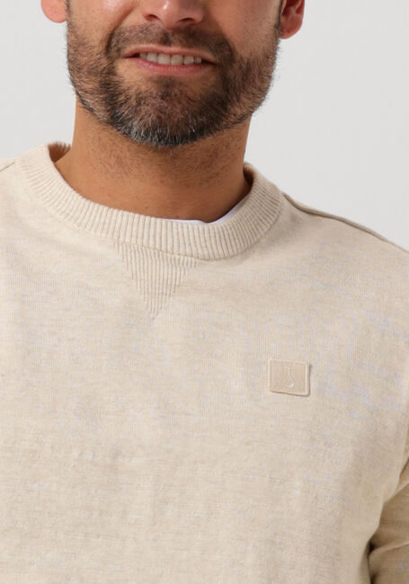 Beige BUTCHER OF BLUE Trui LT CLIFDEN CREW - large