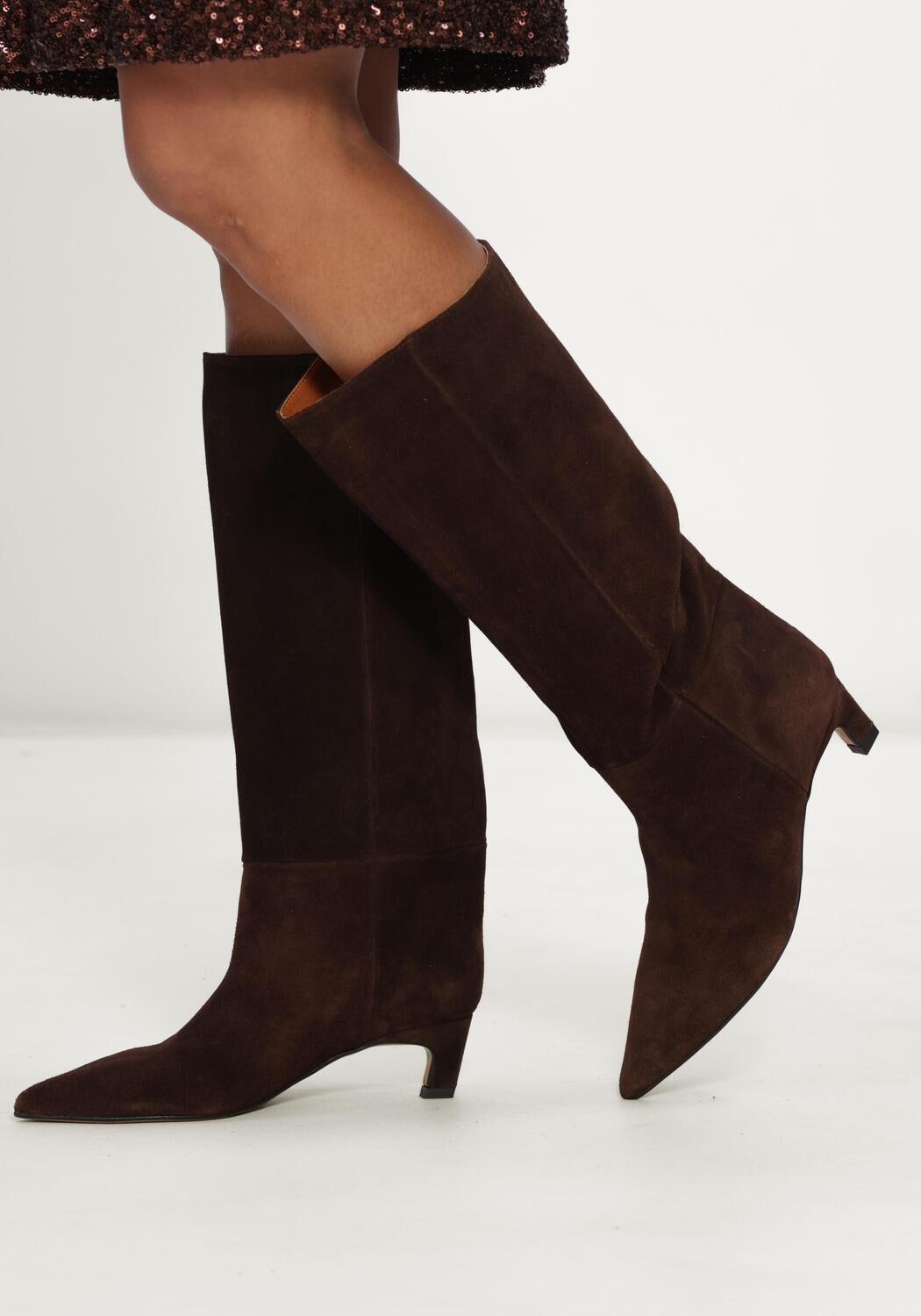 &Aacute;NGEL ALARC&Oacute;N Bottes hautes 26572 en marron - large