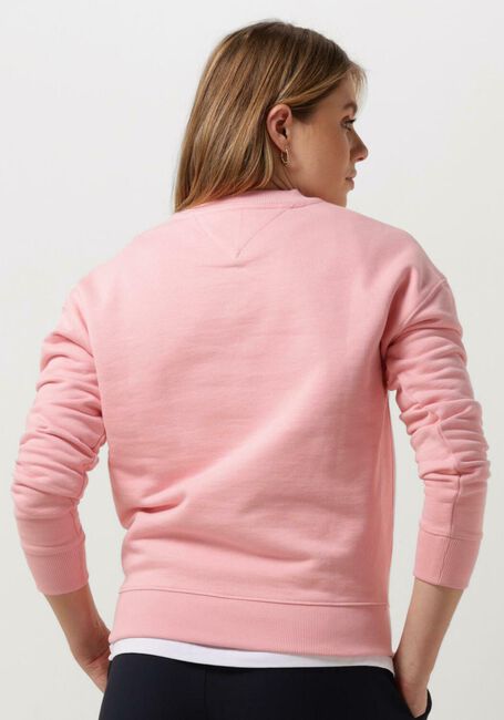 Roze TOMMY JEANS Sweater TJW BXY GRAPHIC FLAG CREW - large