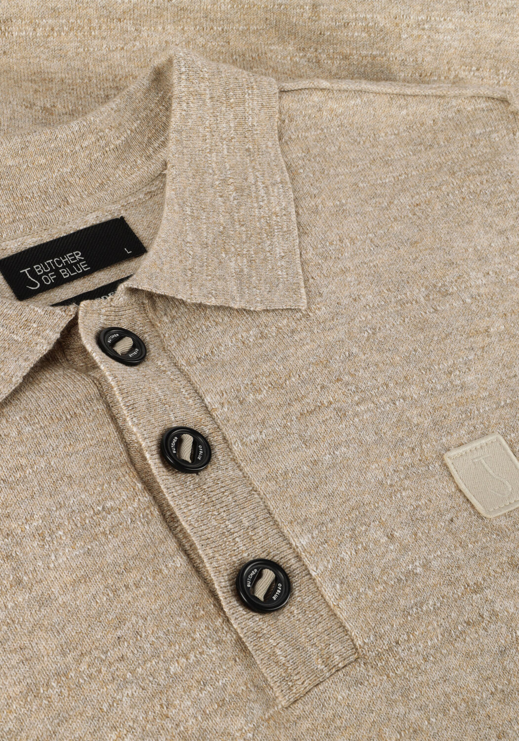 BUTCHER OF BLUE Polo LT CLIFDEN POLO en beige - large