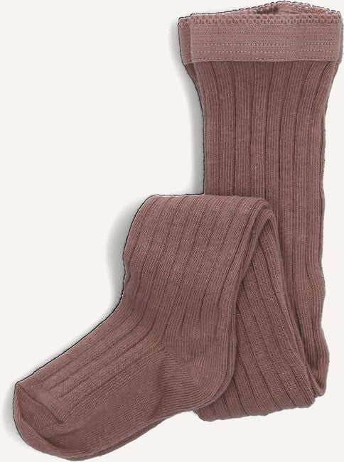 Bruine MP DENMARK Beenmode COTTON RIB TIGHTS Bruine MP DENMARK Beenmode COTTON RIB TIGHTS - large