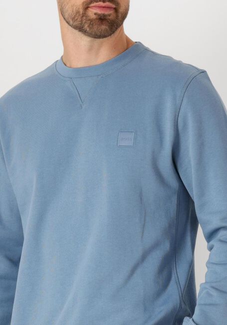 Lichtblauwe BOSS ORANGE Sweater WESTART 10234591 02 - large