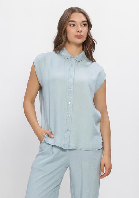 NUKUS SANNE TOP Blouses en bleu - large