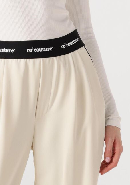 CO'COUTURE Pantalon AMINACC LOGO PIPING LL PANT Blanc - large