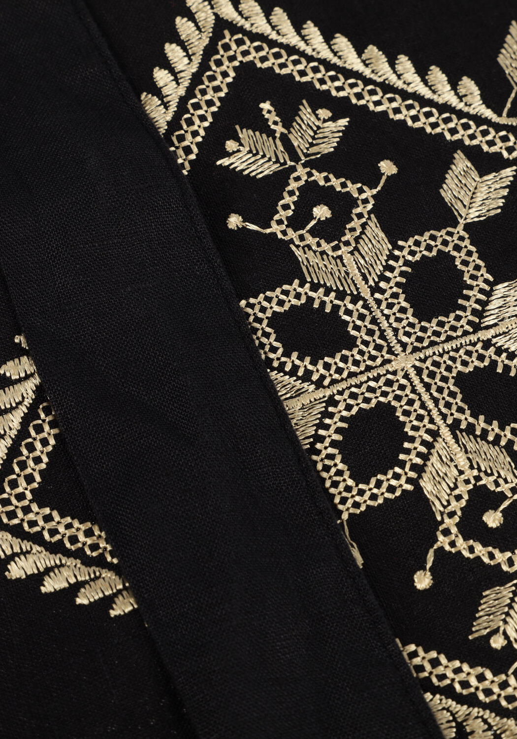 GREEK ARCHAIC KORI Robe maxi 230652 en noir - large