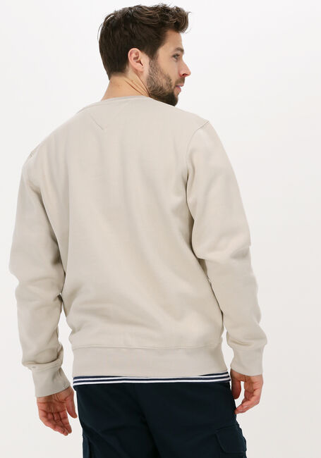 TOMMY JEANS Chandail TJM REGULAR FLEECE C NECK en beige - large