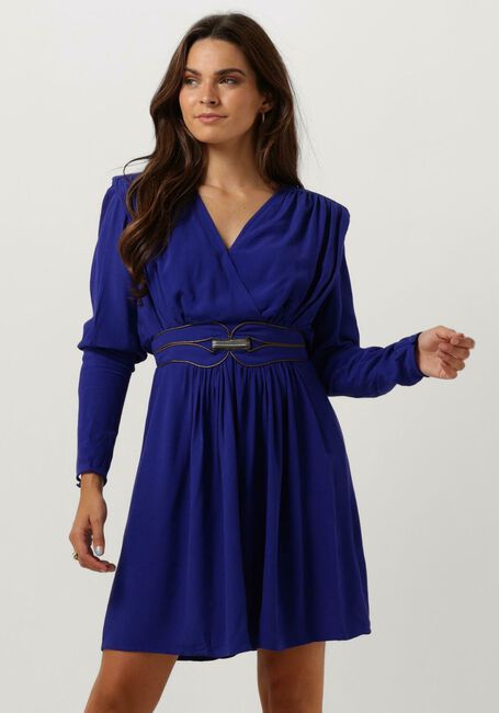LOUIZON Mini robe AFTERLIFE en bleu - large