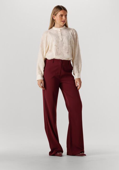 Bordeaux YDENCE Wijde broek PANTS SOLANGE TALL - large