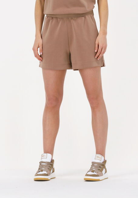 Y.A.S. Pantalon court YASCOMO MW SHORTS en beige - large