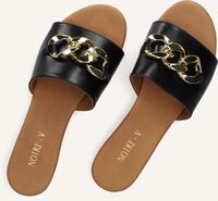 Zwarte NOTRE-V Slippers 119-123 Zwarte NOTRE-V Slippers 119-123 - medium