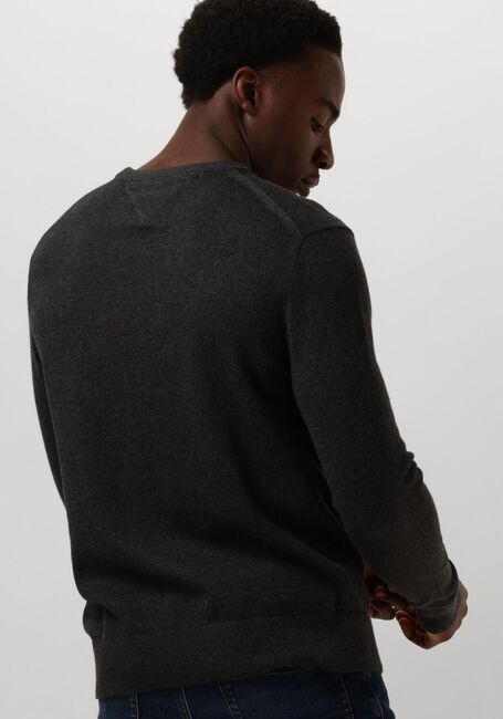 Donkergrijze TOMMY HILFIGER Trui PIMA ORG CTN CASHMERE CREW NECK - large