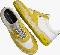 Gele FLORIS VAN BOMMEL Lage sneakers SFM-10167 - medium