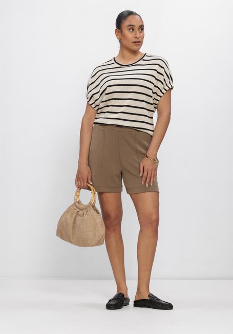 SUMMUM SHORT SOFT SCUBA Pantalons Sable - large