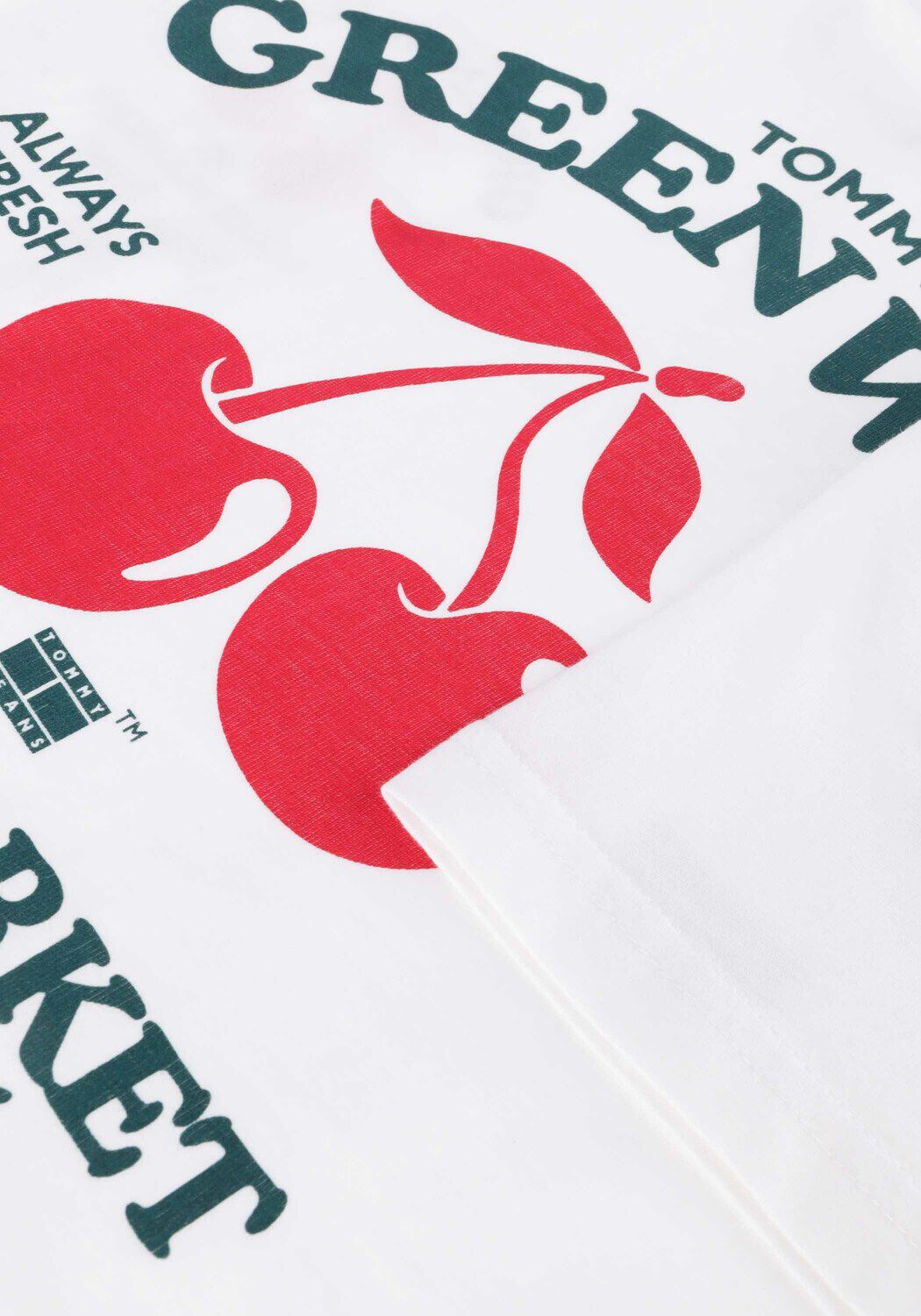 TOMMY JEANS T-shirt TJW REG NOVELTY 2 TEE en blanc - large