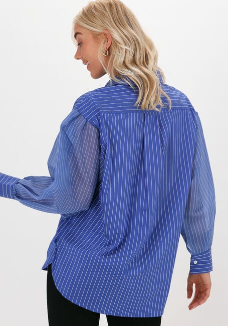 Blauwe SECOND FEMALE  FELICIE CLASSIC SHIRT - large