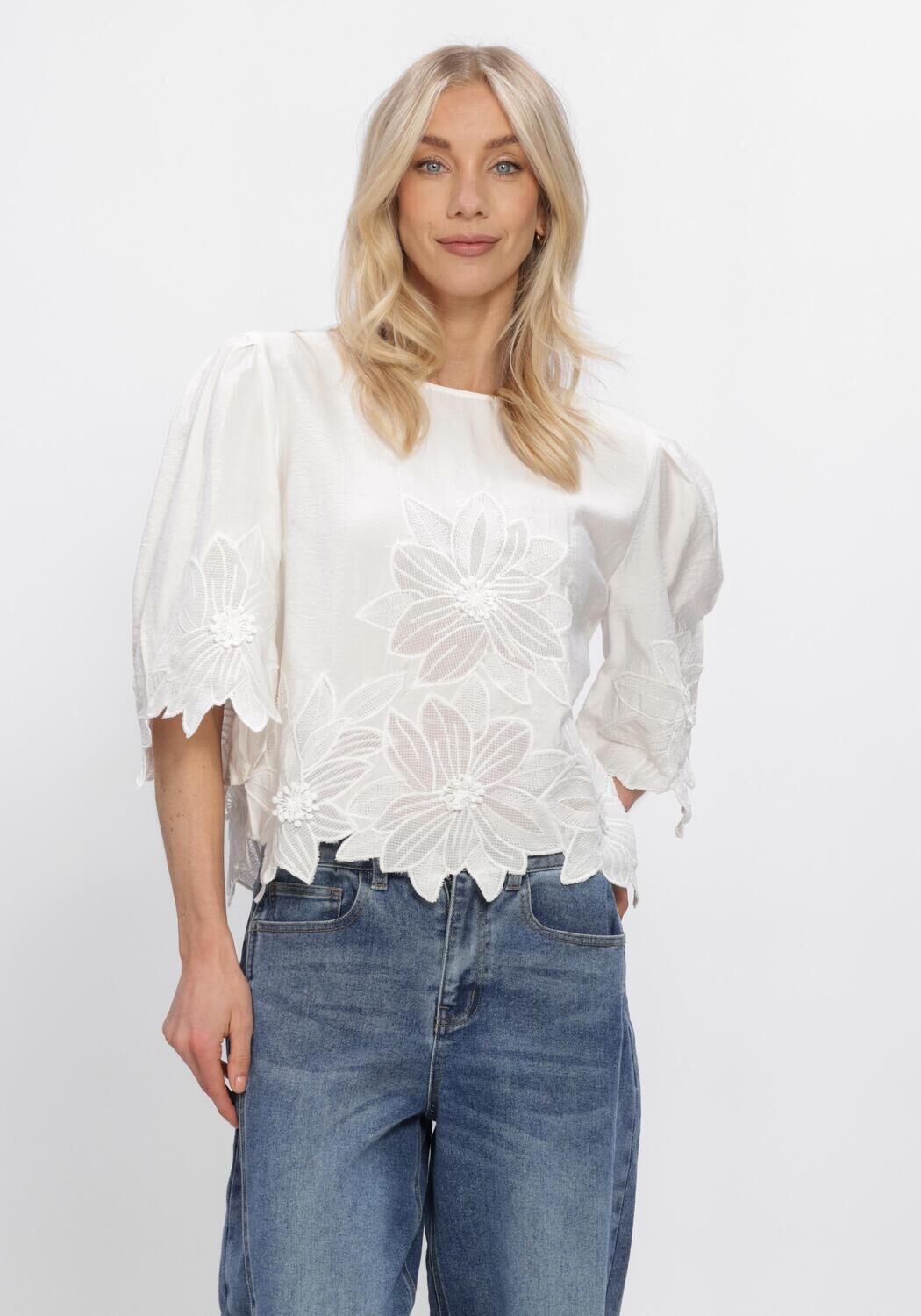 Y.A.S. YASMORI 2/4 TOP Hauts & T-shirts en blanc - large