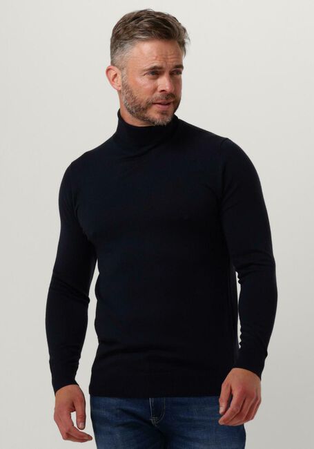 PROFUOMO Col roulé PULLOVER ROLL NECK Bleu foncé - large