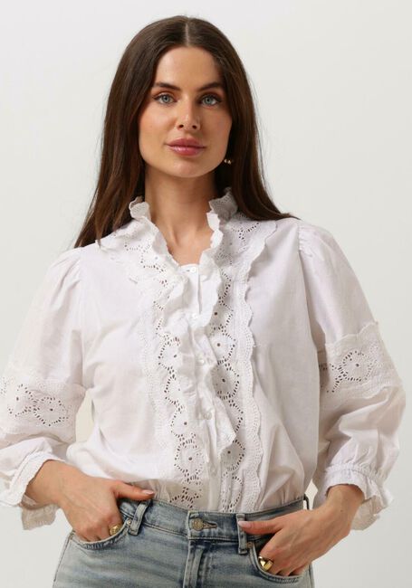 LOLLYS LAUNDRY PAVIALL SHIRT LS Blouses en blanc - large
