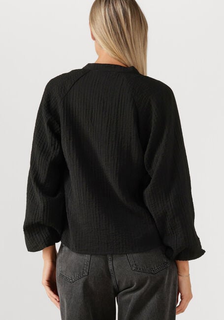 Zwarte CO'COUTURE  SHINA LACE V-SHIRT - large