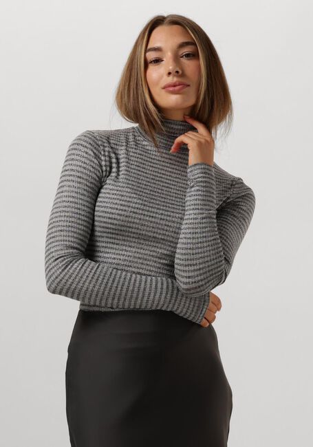 CIRCLE OF TRUST Col roulé AVA TOP en gris - large