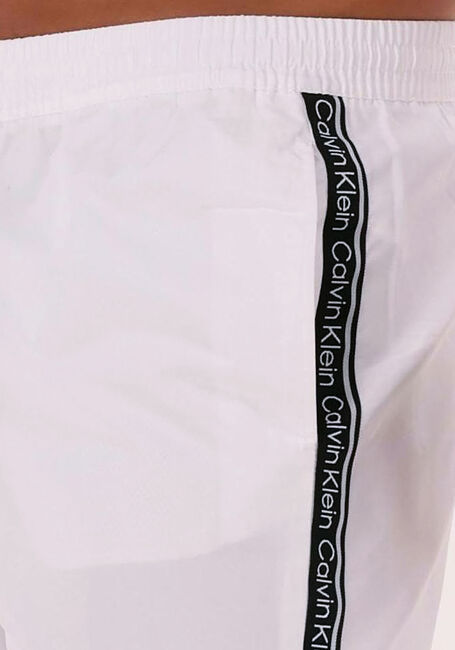 CALVIN KLEIN UNDERWEAR MEDIUM DRAWSTRING NOS Shorts de bain en blanc - large