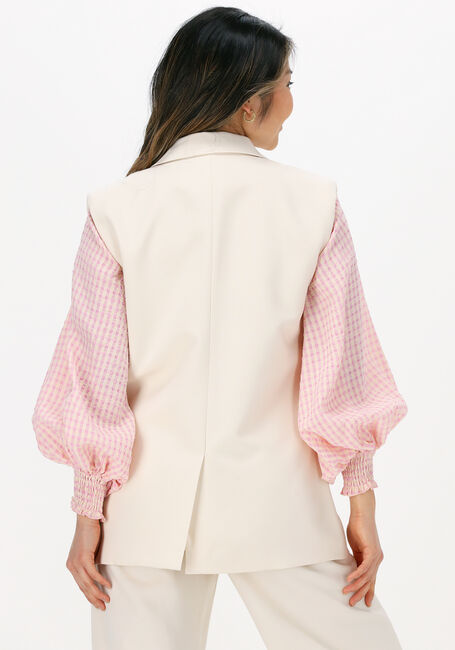 YDENCE Gilet GILET DEMI en beige - large