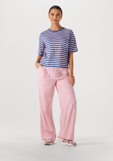 POM AMSTERDAM T-shirt TSHIRT STRIPE BLUE PINK en multicolore - large