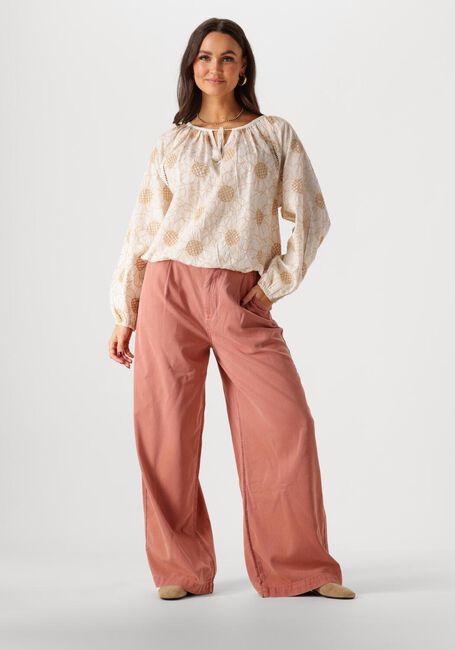 SUMMUM LONGSLEEVE TOP FLOWER EMBROIDERY Blouses en blanc - large