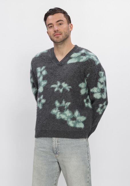 DSTREZZED Pull DS_SAM V-NECK Gris fonc&eacute; - large