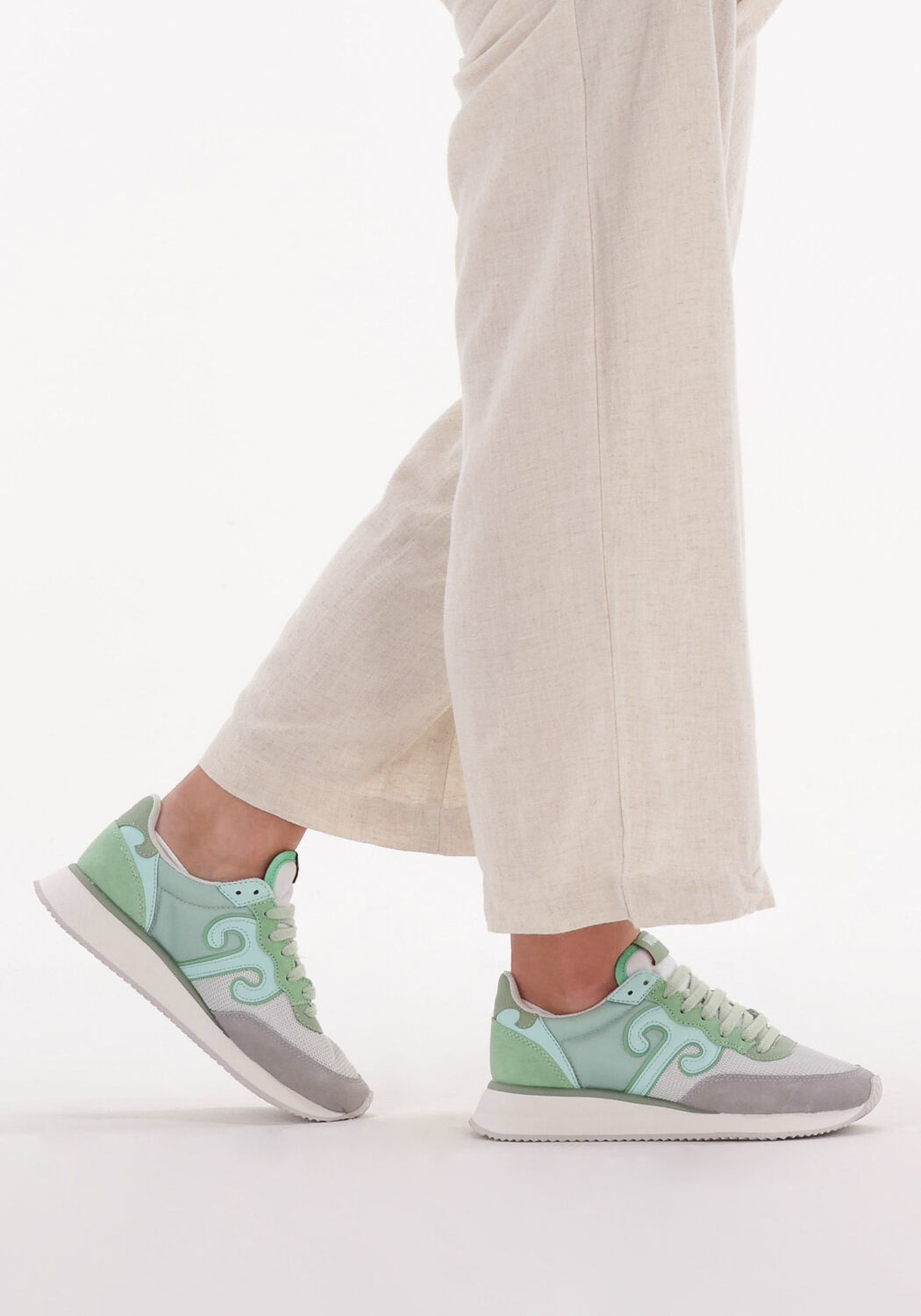 Groene WUSHU Sneakers MASTER - large