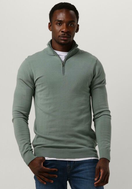 SAINT STEVE Pull CAS en vert - large
