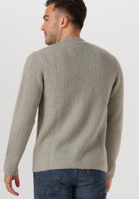 Grijze DSTREZZED Trui QUINT MOCK NECK - large