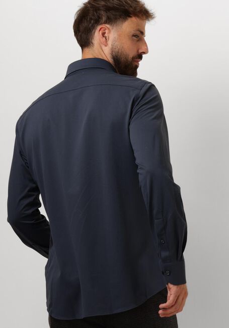 PROFUOMO Chemise classique SHIRT X-CUTAWAY SC SF JAPANESE KNITTED Bleu foncé - large
