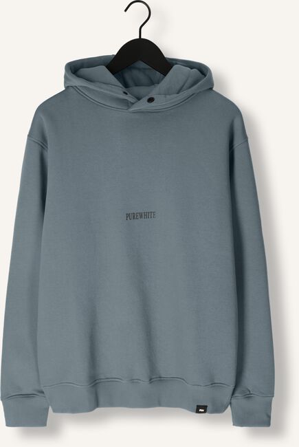 Blauwe PUREWHITE Sweater HOODIE WITH FRONT PRINT AND BACK ARTWORK Blauwe PUREWHITE Sweater HOODIE WITH FRONT PRINT AND BACK ARTWORK - large