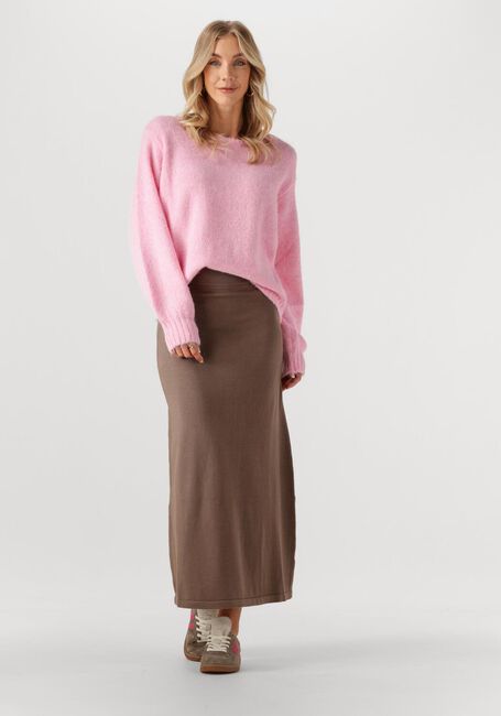 Bruine YDENCE Maxirok KNITTED SKIRT ELIA - large