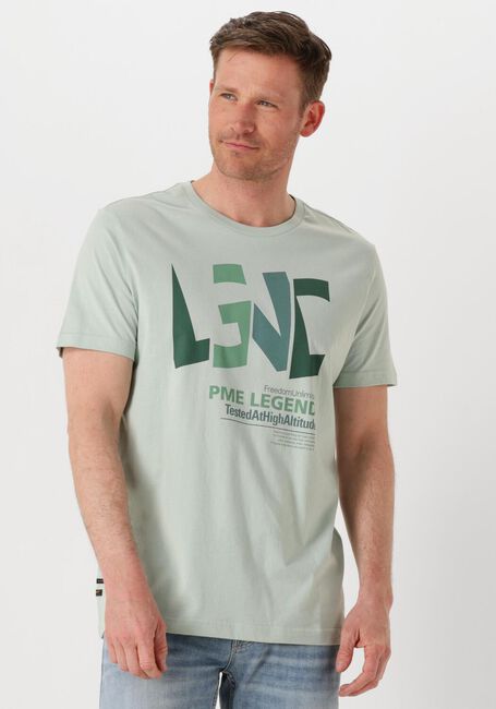 PME LEGEND T-shirt SHORT SLEEVE R-NECK SINGLE JERSEY Menthe - large