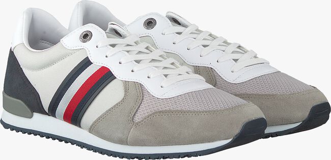 Grijze TOMMY HILFIGER Lage sneakers ICONIC RUNNER - large