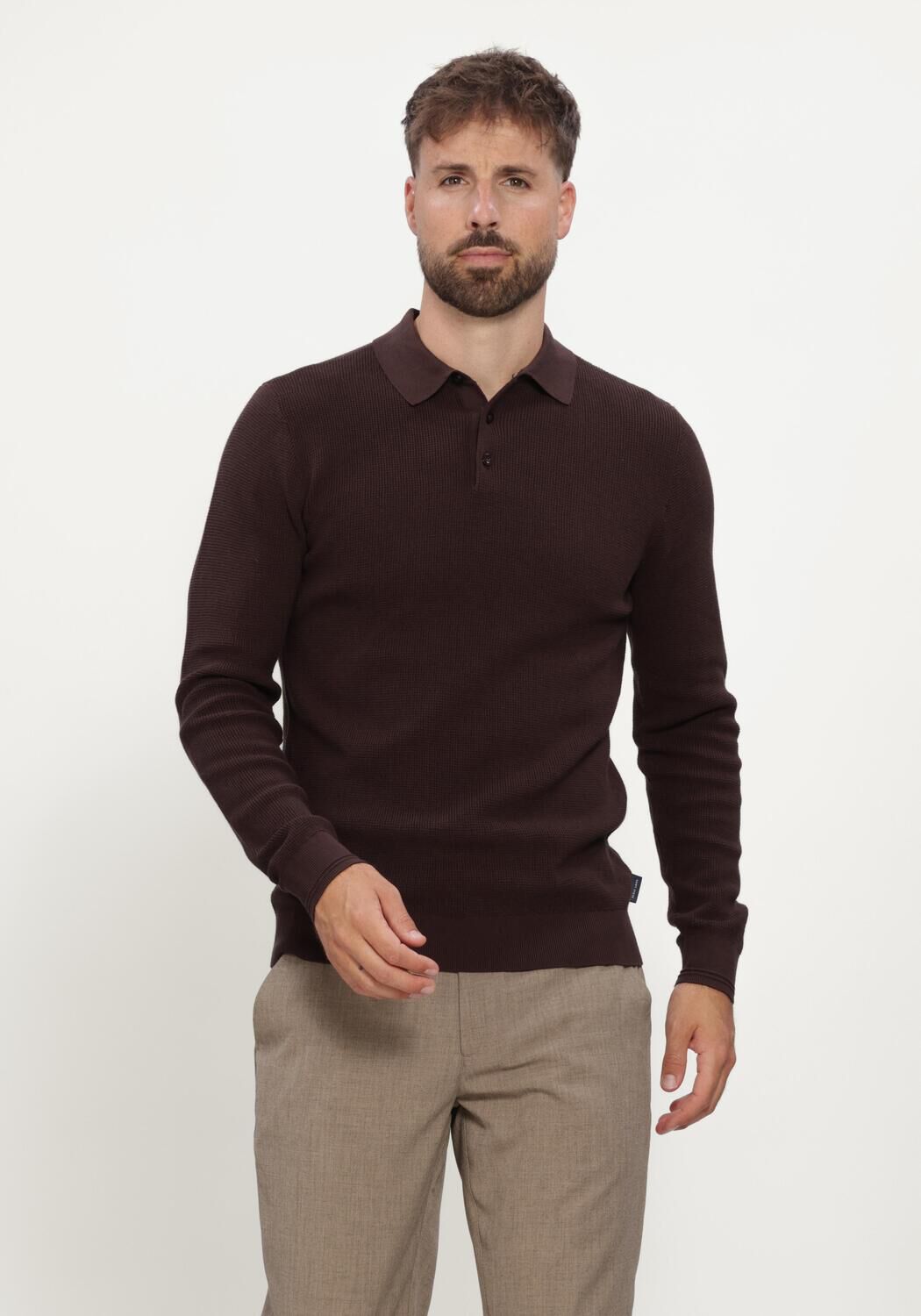 Bruine SAINT STEVE Polo SANDER-S - large