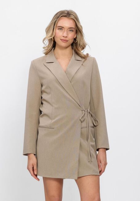 YDENCE Mini robe DRESS APRIL en beige - large