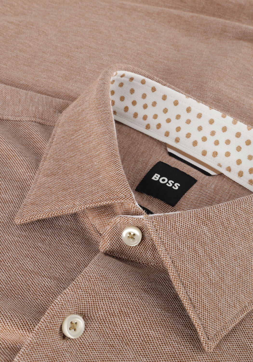 Beige BOSS BLACK Casual overhemd C-HAL-KENT-C3-223 - large