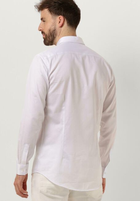 Witte GENTI Klassiek overhemd S9254-1109 - large
