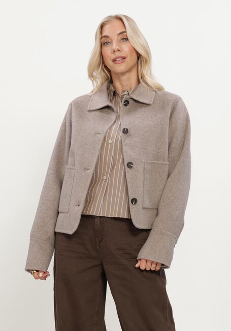 Taupe CIRCLE OF TRUST Jack SEF JACKET - large
