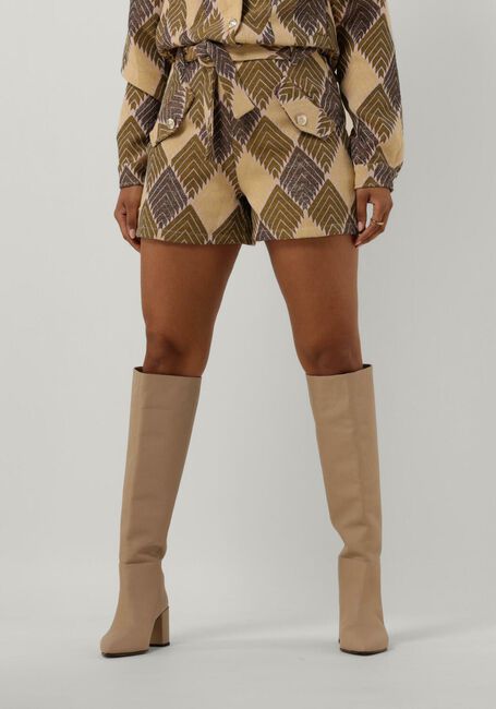 Beige AMAYA AMSTERDAM Broeken/jumpsuits EDINA SHORT - large