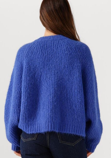 Blauwe EDITED Vest RANI BOMBER CARDIGAN - large