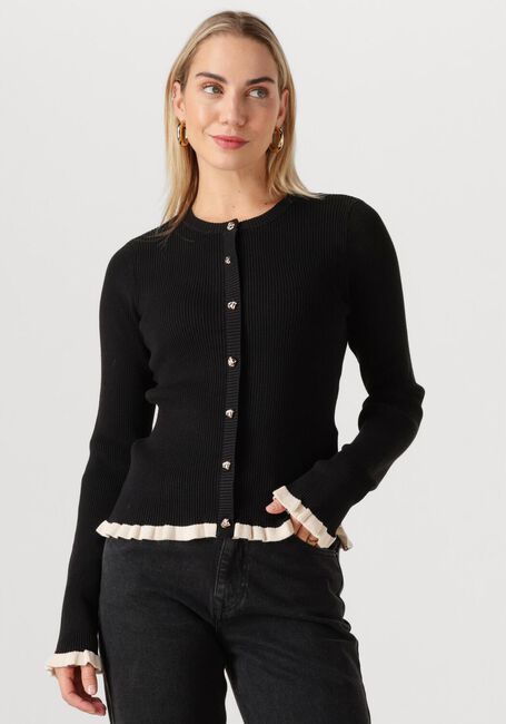 Zwarte Y.A.S. Vest YASFLOMA LS KNIT PULLOVER - large