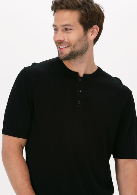DRYKORN Polo ERIK 420071 en noir - large