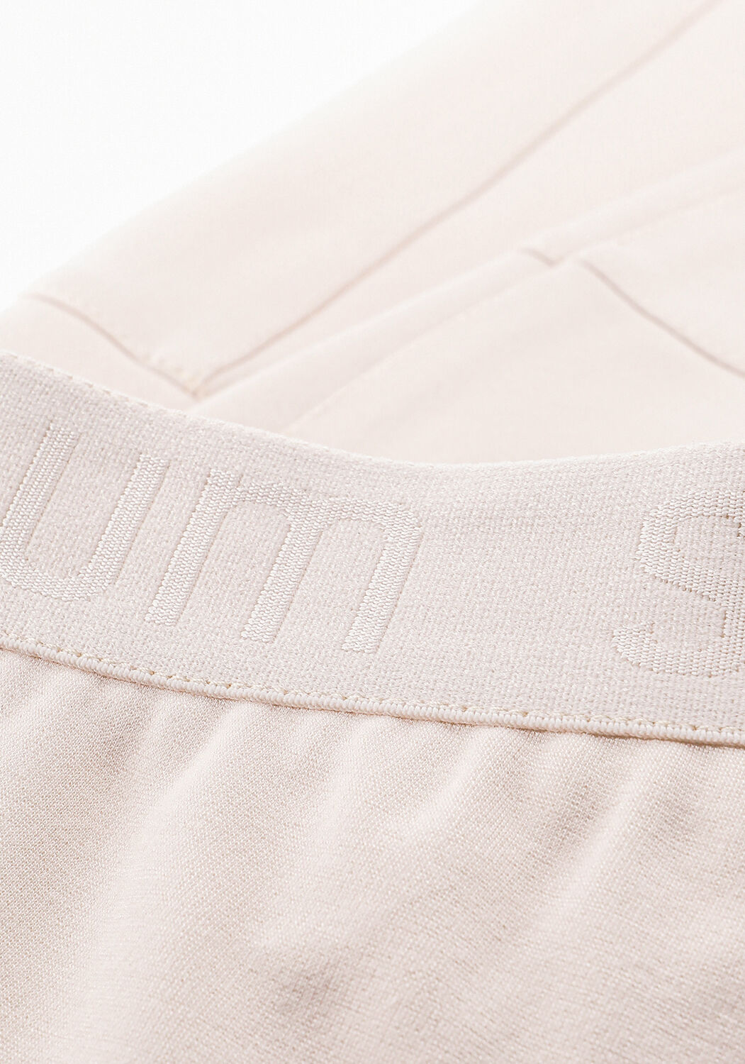 SUMMUM Pantalon &eacute;vas&eacute; TROUSERS PUNTO MILANO en blanc - large