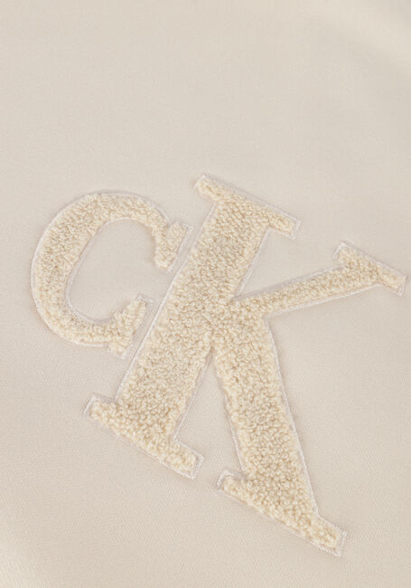 CALVIN KLEIN Chandail CK CHENILLE CREW NECK Blanc - large