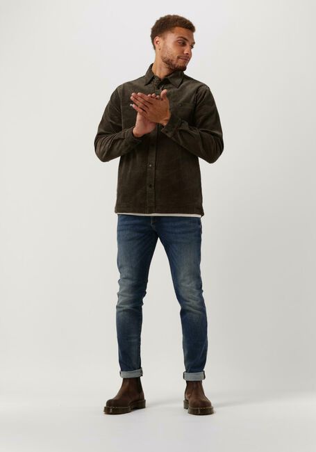 ANERKJENDT Surchemise AKOSCAR WIDE CORDUROY Vert foncé - large