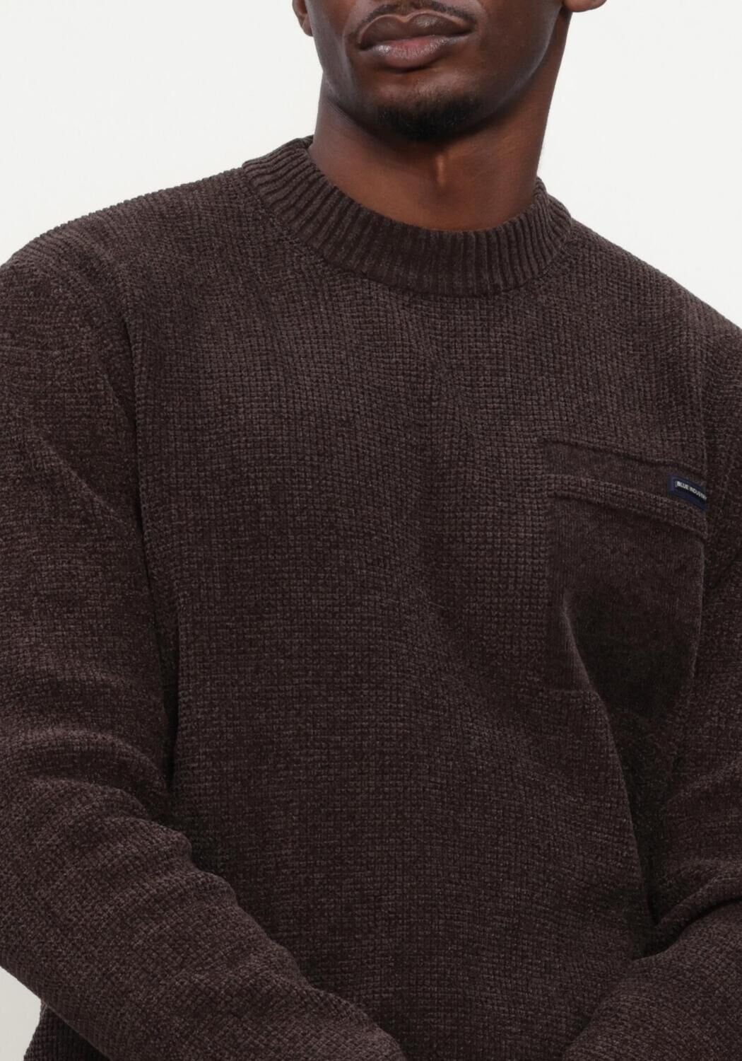 BLUE INDUSTRY Pull KNITWEAR en marron - large
